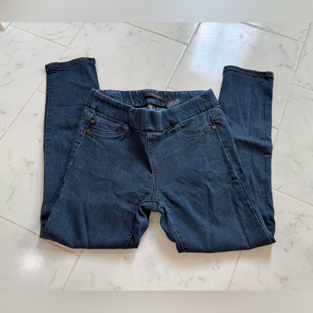 Liverpool Jeans Company Women's Deep Indigo Jeggings